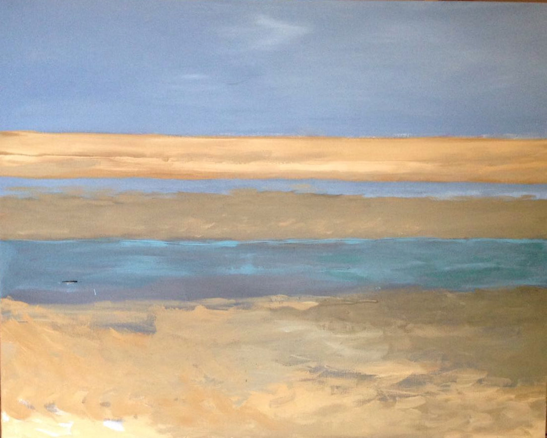 strand abstract VERKOCHT