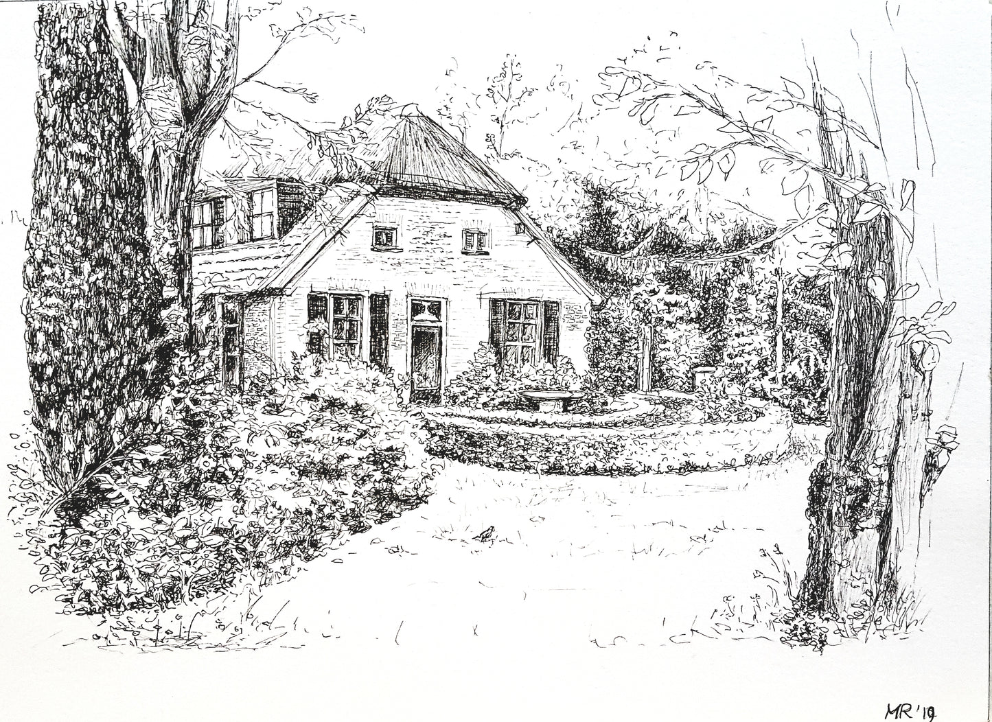 De moerbei tuin